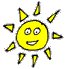 happy sun